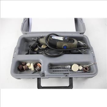 Dremel 395, Ryobi Drill, And Dewalt Case, 3 Pieces