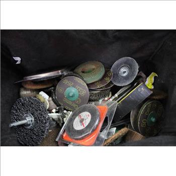 Dremel 4000 Rotary Tool In Milwaukee Bag With Cut-Off Wheels And More