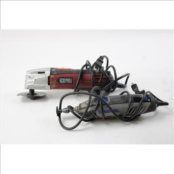 Dremel 4300 Rotary Tool, Hyper Tough Electric Drill, Chicago Electric Variable Speed Oscillating Multi-tool And More, 3+ Pieces