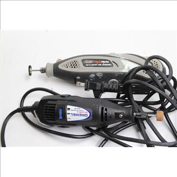 Dremel And Chicago Electric Power Tool Bulk Lot, 3 Pieces