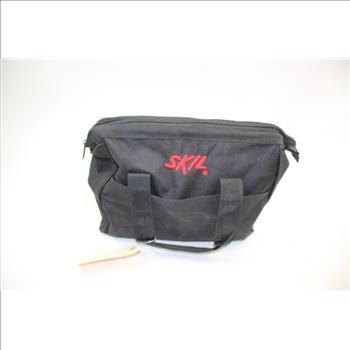 Dremel Multipro Rotary Tool, Black & Decker Drill, & More In Black Skil Tool Bag; 5 Pieces