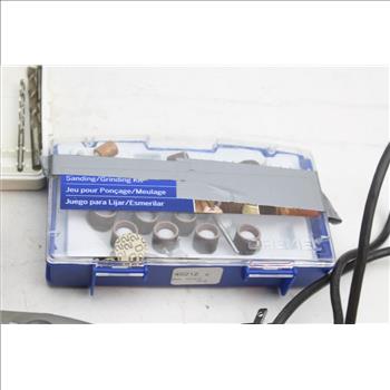 Dremel Rotary Tools & More In Husky Tool Bag; 5+ Pieces