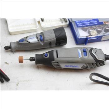 Dremel Rotary Tools & More In Husky Tool Bag; 5+ Pieces