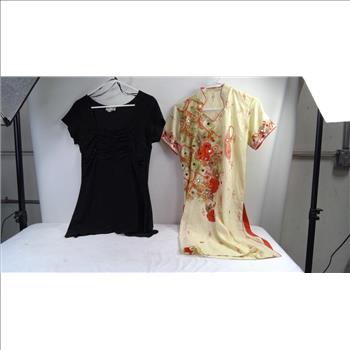 Dresses, Shirt, Size L-, 7 Pieces