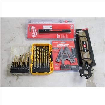 Drill Bit Kit, Master Socket Set And More