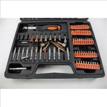 Drill Bit Set, Screwdrivers Set, And Dewalt 2.0Ah Battery Pack, 3 Pieces