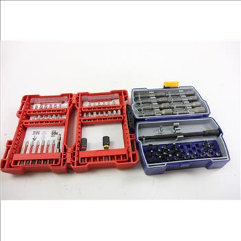 Drill Bits, Pipe Wrenchs And More 7 Pieces