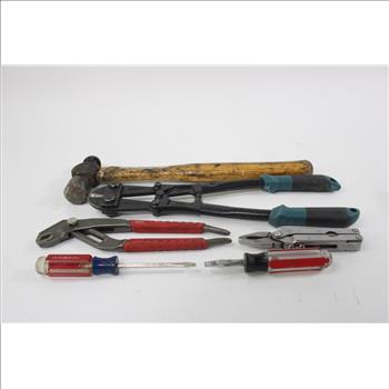 Drill, Bolt Cutters, Screwdrivers And More 10+ Pieces