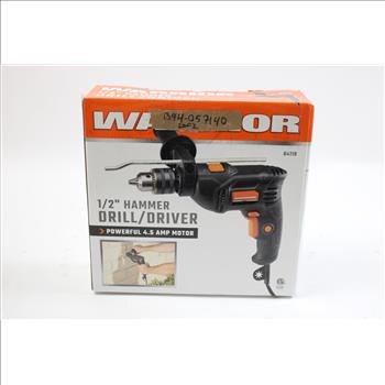Drill/ Driver And Gravity Feed Spray Gun, 2 Pieces