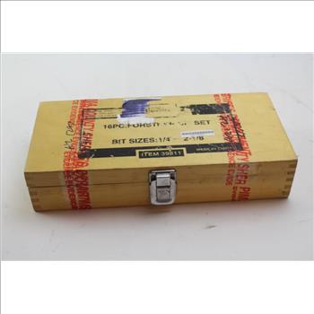 Drill Master 16 Piece Forstner Bit Set