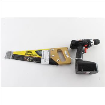 Drill Master Cordless Drill And More, 2 Pieces