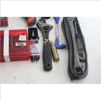 Drill Master Model 69651 Drill/Driver, Black & Decker LI4000 Type 5 Rechargeable Screwdriver, Misc Hand Tools And More; 10+ Item