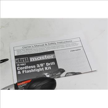 Drill Master Power Tool Bulk Lot, 3 Pieces