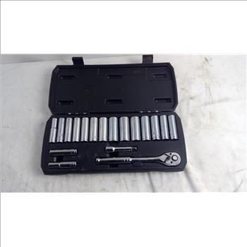 Drive Deep Socket Set With Ratchet