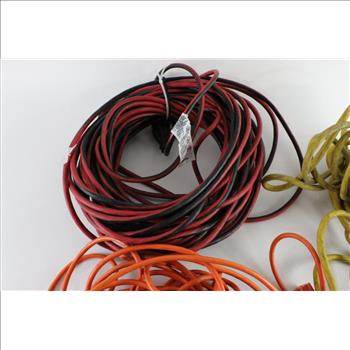 Drop Light And Extension Cords, 4 Pieces