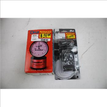 DrumDial Drum Tuners, DW Drums Mag Throw Off, Musical Instrument Strings, 3 Pieces