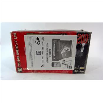 Dual DVD Mulitmedia Receiver With 7'' Touch Screen Display