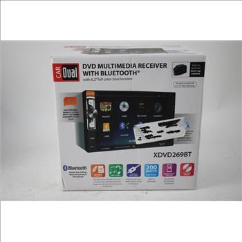 Dual DVD Multimedia Receiver, XDVD269BT