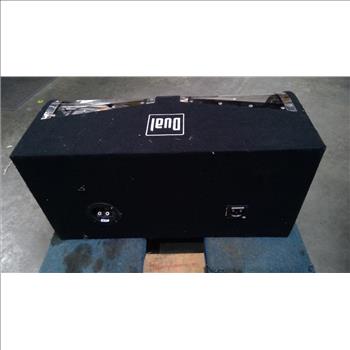 Dual Illuminite Bandpass Subwoofer Enclosure With 12