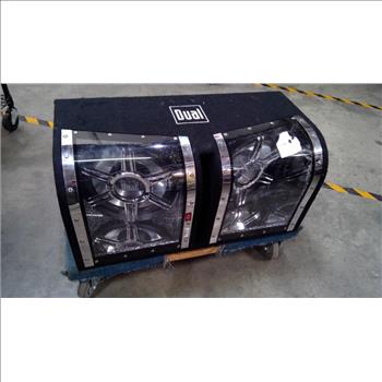 Dual Illuminite Bandpass Subwoofer Enclosure With 12