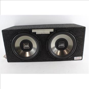 Dual Subwoofers In Atrend Box