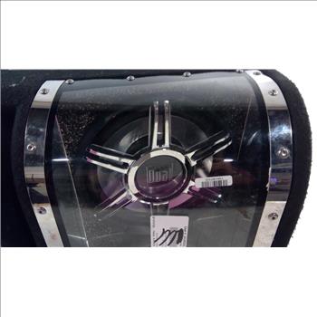 Dual Subwoofers With Box