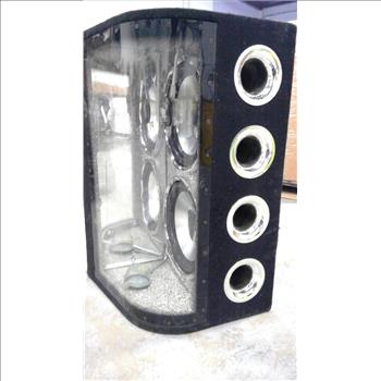 Dual Subwoofers With Box