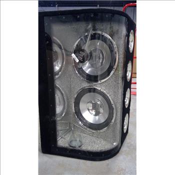 Dual Subwoofers With Box