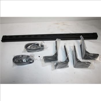 Dual Universal Rail Gun Rack And Gun Locks