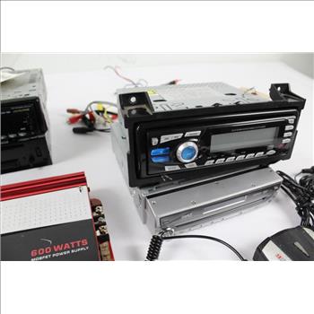 Dual XPA4100 Car Power Amp & More, 6 Items