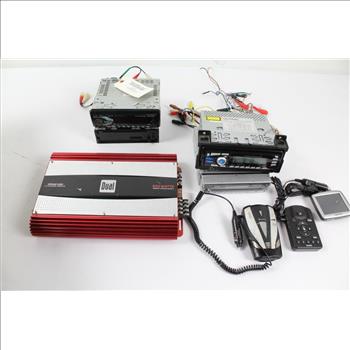 Dual XPA4100 Car Power Amp & More, 6 Items