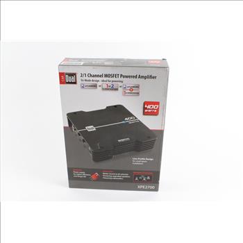 Dual XPE2700 2/1 Channel Amplifier