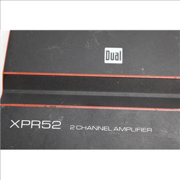 Dual Xpr52 2 Channel Car Amplifier