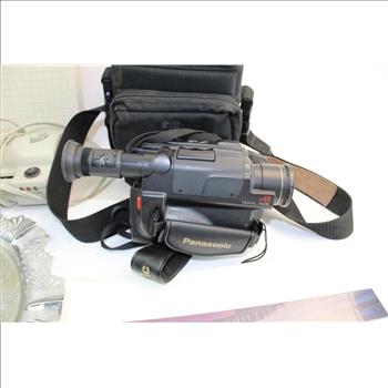 Duck Laminator, Panasonic Palmcorder Vhs Recorder, & More; 6 Pieces