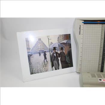 Duck Laminator, Panasonic Palmcorder Vhs Recorder, & More; 6 Pieces