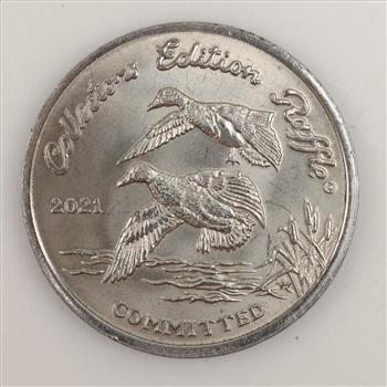 Ducks Unlimited Collectors Edition Raffle Coin Token