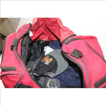Duffle Bag With Ryobi Power Tools & Accessories, 10+ Pieces
