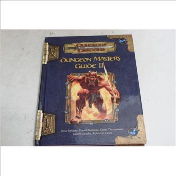 Master Guide 2 Dungeons & Dragons Dungeon Master's Guide II Book | Property Room