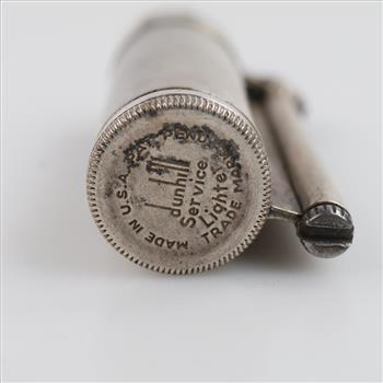 Dunhill Service WWII Sterling Silver Lighter