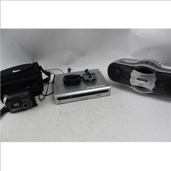 Durabrand Dvd Player, Sony Bass Cd Player, Jvc Vhs Recorder And More