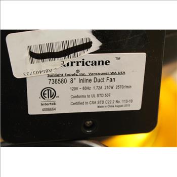 Durabreeze Carbon Filter & Hurricane Fan