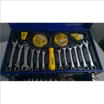 Durabuilt Wrench And Socket Set With Tool Box