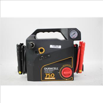 Duracell 750 Peak Amp Jump-Starter + Compressor