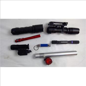 Duracell And More Flashlight Bulk Lot, 7 Pieces