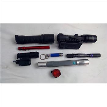 Duracell And More Flashlight Bulk Lot, 7 Pieces