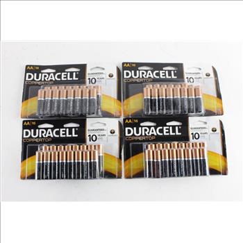 Duracell Coppertop AA Batteries 16-Pack, 4 Pieces