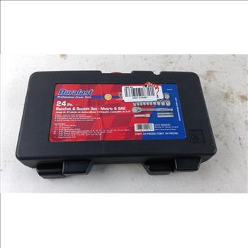 Duralast 24 Piece Ratchet & Socket Set