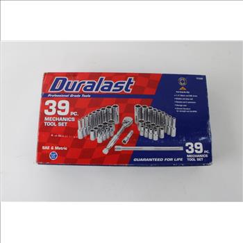 Duralast 39 Piece Mechanics Tool Set
