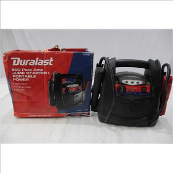 Duralast 800 Peak Amp Jump Starter+ Portable Power