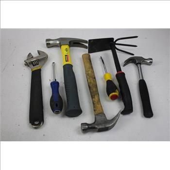 Duralast Flathead Screwdriver, Pittsburgh Pipe Wrench, Stanley Graphite Hammer, And More
